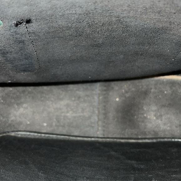 Michael Green Vintage glove tanned leather satchel black leather - Picture 6 of 6